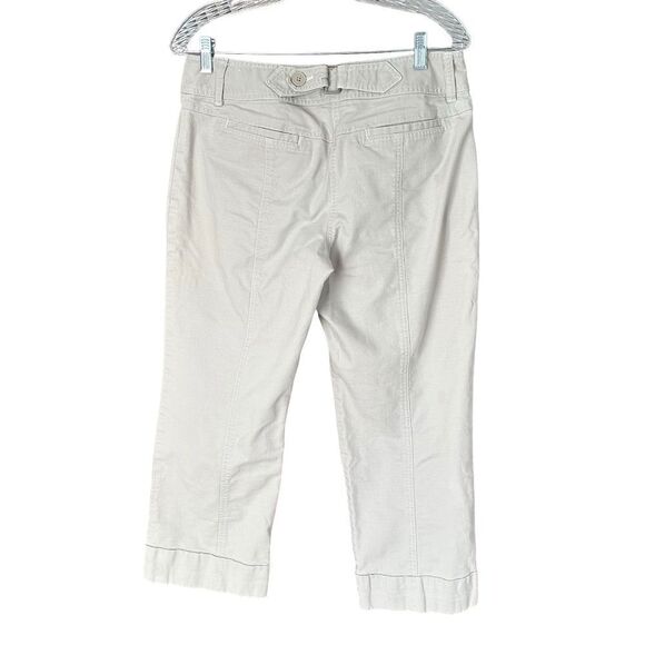 🔥FIRM🔥 Ann Taylor Loft Ankle - Capri Pants Tan-Khaki Size 8 - Picture 2 of 11